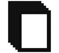 Procut Global Black 50x40cm Picture Mounts - Fits 40x30cm Photo Size