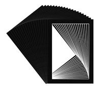 Procut Global Black 70x50cm Picture Mounts - Fits 60x40cm Photo Size