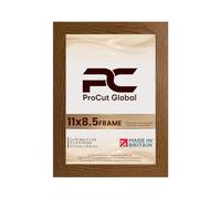 Procut Global Modern Dark Oak Picture Frame For Photos - 11x8.5"