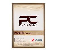Procut Global Modern Dark Oak Picture Frame For Photos - 26x18"