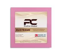 Procut Global Modern Pink Picture Frame For Photos - 4x4"