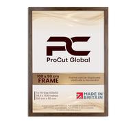 Procut Global Modern Walnut Picture Frame For Photos - 100x50cm
