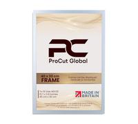 Procut Global Sleek Silver Picture Frame For Photos - 40x30cm