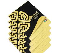 ProdBuy Limited [Pack of 5] Memory Aid A5 Yellow 88 Page Paper Notebooks Copybooks Lined Writing Pads