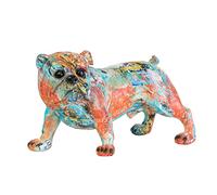 Prodbuy Vintage Multi-Coloured English Bulldog Ornament Figurine Sculpture British Gift