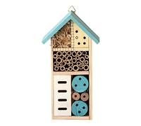 ProdBuyLimited 26cm Wall Mounted Wooden Insect Hotel (Green)