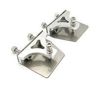 PRODCA Toy accessories 1Pair RC Boat Trim Tabs Balance Plate 38mm*32mm Trim Flaps Compatible with 60cm-75cm RC Boat Speed MONO Vee Oval Boat Model
