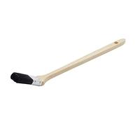 ProDec 1.5 inch Dogleg Angled Long Reach Handle Paint Brush for Painting Difficult and Awkward Areas Including High Walls, Ceilings, Behind Pipes, Suitable for All Paint Types 1.5" 38mm