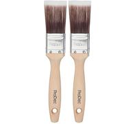 ProDec 1.5 inch Premier Trade Professional Synthetic Paint Brush for a Smooth Finish Painting with Emulsion, Gloss and Satin Paints on Walls, Ceilings, Wood and Metal, 1.5" 38mm (Pack of 2)