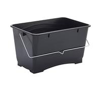 ProDec 10 litre (2 gallon) Medium Plastic Paint Scuttle Bucket 100% Recycled Plastic With Metal Carry Handle for All Types of Paint and Paste Suitable Suitable For Up To 9" Paint Rollers