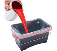 ProDec 10 pcs 10 litre Recycled Plastic Scuttle Liners for Quick, Mess Free, Water Free Paint Colour Changes, No Hassle Easy Clean Up, Avoids Washing Paint Down Sinks, Compatible Scuttles