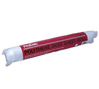 ProDec 4M X 25M Roll Polythene Dust Sheet - Standard Grade- you get 20