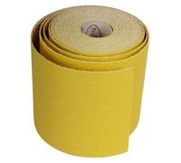 ProDec 10m Roll 120 Grit Fine Grade Yellow Aluminium Oxide Abrasive Sanding Paper for Sanding Wood, Paint, Plaster, Filler, Metal and More, 115mm Wide Sandpaper Compatible with Machine Sanders
