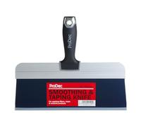 ProDec 12" Carbon Steel Smoothing & Taping Knife for Taping and Filling Plasterboard/Drywall