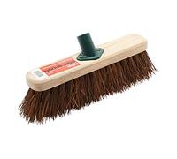 ProDec 12" Natural Palmyra Fibre Stiff Sweeping Broom Head for Outdoor Sweeping