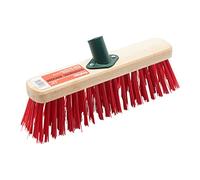 ProDec 12" Synthetic Fibre Sweeping Broom Head for Heavy Duty Outdoor Sweeping
