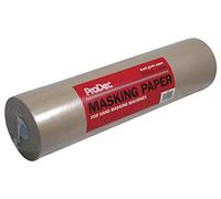 ProDec 12" x 55m Brown Masking Paper for Hand or Machine Application