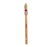 ProDec 15mm Trade Professional Pointed Pure Bristle Sash Brush Ideal for Precise Painting of Sash Windows, Architraves and Other Curved, Moulded or Profiled Surfaces with Gloss and Satin Paints