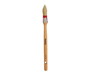 ProDec 15mm Trade Professional Pointed Pure Bristle Sash Brush Ideal | for Precise Painting of Sash Windows, Architraves and Other Curved, Moulded or Profiled Surfaces with Gloss and Satin Paints