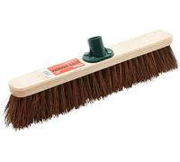 Prodec 18" Natural Palmyra Fibre Stiff Sweeping Broom Head For Outdoor Sweeping