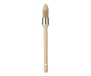 ProDec 21mm Trade Professional Pointed Synthetic Sash Brush Ideal | for Precise Painting of Sash Windows, Architraves and Other Curved, Moulded or Profiled Surfaces with Gloss and Satin Paints