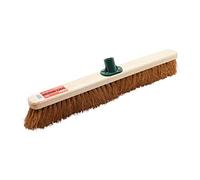 ProDec 24" Natural Coco Fibre Soft Sweeping Broom Head for Indoor and Outdoor Sweeping