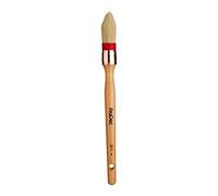 ProDec 25mm Trade Professional Pointed Pure Bristle Sash Brush Ideal for Precise Painting of Sash Windows, Architraves and Other Curved, Moulded or Profiled Surfaces with Gloss and Satin Paints