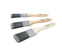 ProDec 3 piece Decorator Synthetic Paint Brush Set - Wood and Metal