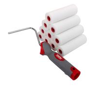 ProDec 4" Gloss Pile Foam Mini Paint Rollers and Frame for Gloss Satin