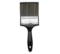 ProDec 4 inch Shed and Fence Brush for Applying Woodstains, Timber Treatments, Varnishes on Exterior Outdoor Wood Surfaces, Buildings, Furniture Ideal For Smooth Planed and Rough Sawn Timber, 4" 100mm
