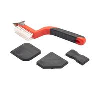 ProDec 4 Piece Caulking Silicone Tool Kit Nylon Brush Scraper Edging Tools PLDT010