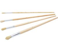 Prodec 4 Piece Round Fitch Set For Precise Paint Application Ideal For Detail Work