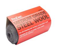 ProDec 400g Medium Grade Steel Wool, Wire Wool for Cleaning, Polishing & Surface Preparation of Wood, Metal, Brass, Copper Pipes, Ideal for Removing Paint, Varnish, Rust, Keeps Mice & Rodents Away