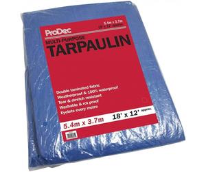 Prodec 5.4m x 3.7m Standard Tarpaulin 5.4m x 3.7m Standard Tarpaulin