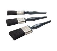 Prodec 5 Piece Trade Pro Mixed Bristle Paint Brush Set, Use With Emulsion, Gloss & Satin Paints. 1 X 1, 1X 1.5, 1X 2 Inch Brushes