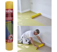 Prodec 50M Carpet Protector Roll - Strong Self Adhesive Plastic Carpet Protector