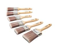 ProDec 6 piece Premier Trade Synthetic Paint Brush Set, 1x 3 inch Brushes