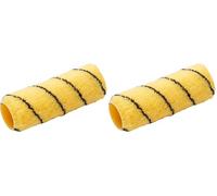 ProDec 7 inch x 1.75" Medium Pile Woven Trade Professional Paint Roller for A Smooth Finish Painting with Emulsion and Masonry Paints on Interior and Exterior Walls and Ceilings, 7" (Pack of 2)