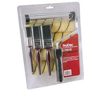 ProDec 8 Piece Roller & Brush Set 9 Inch Sleeves Paint Roller Frame PRRF013