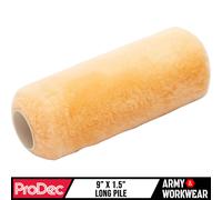 Prodec 9 Inch X 1.5" Long Pile Sheepskin Paint Roller, Premium Quality Merino Wool
