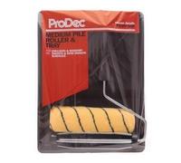 ProDec 9" x 1.75" Tiger Medium Pile Roller, Frame & Tray Kit - twin (12 Pack)