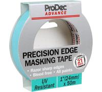 Prodec Advance 1" X 50 M Uv Resistant Precision Edge Masking Tape