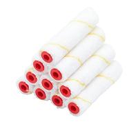 ProDec Advance 10 Pack 4 inch Short Pile Microfibre Mini Paint Rollers for a Smooth Finish with Emulsion, Gloss, Satin, Varnish, Woodstain on Walls, Ceilings, Skirting Boards, Window Sills, Doors, 4"