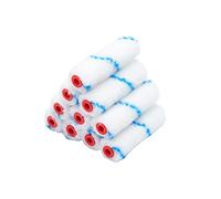 ProDec Advance 10 pack 4 inch Solvent Resistant Mini Paint Rollers for Painting with Emulsion, Floor and Two Pack Paints, Gloss, Satin, Primer, Undercoat on Floors, Walls, Ceilings, Wood and Metal, 4"