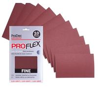 ProDec Advance 10 Sheets Fine Grade 120 Grit ProFlex Ultra Flexible Crack