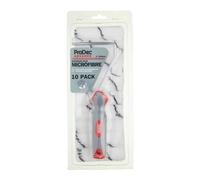 ProDec Advance 10pk 4" Medium Pile Microfibre Mini Roller & Frame Set