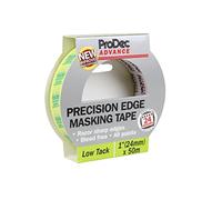 ATMT006 24mm 1 inch x 50m Low Tack Precision Edge Multi Surface Painters Masking Tape for Razor Sharp Lines with No Paint Bleed For Indoor Painting