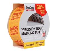 ProDec Advance 36mm (2 inch) x 50m + 50% FREE Precision Edge Multi Surface Painters Masking Tape, Razor Sharp Lines with No Paint Bleed, Indoor Painting & Decorating Compatible with All Paints, 2"