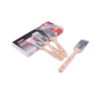 ProDec Advance 4 piece Ice Fusion Trade Professional Synthetic Paint Brush Set for Painting with Emulsion, Gloss and Satin Paints on Walls, Ceilings, Wood and Metal, Contains 1, 1.5, 2X2 inch Brushes