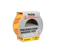 ProDec Advance 48mm (2 inch) x 50m Precision Edge Multi Surface Painters Masking Tape for Razor Sharp Lines with No Paint Bleed For Indoor Painting and Decorating Compatible with All Paints, 2"